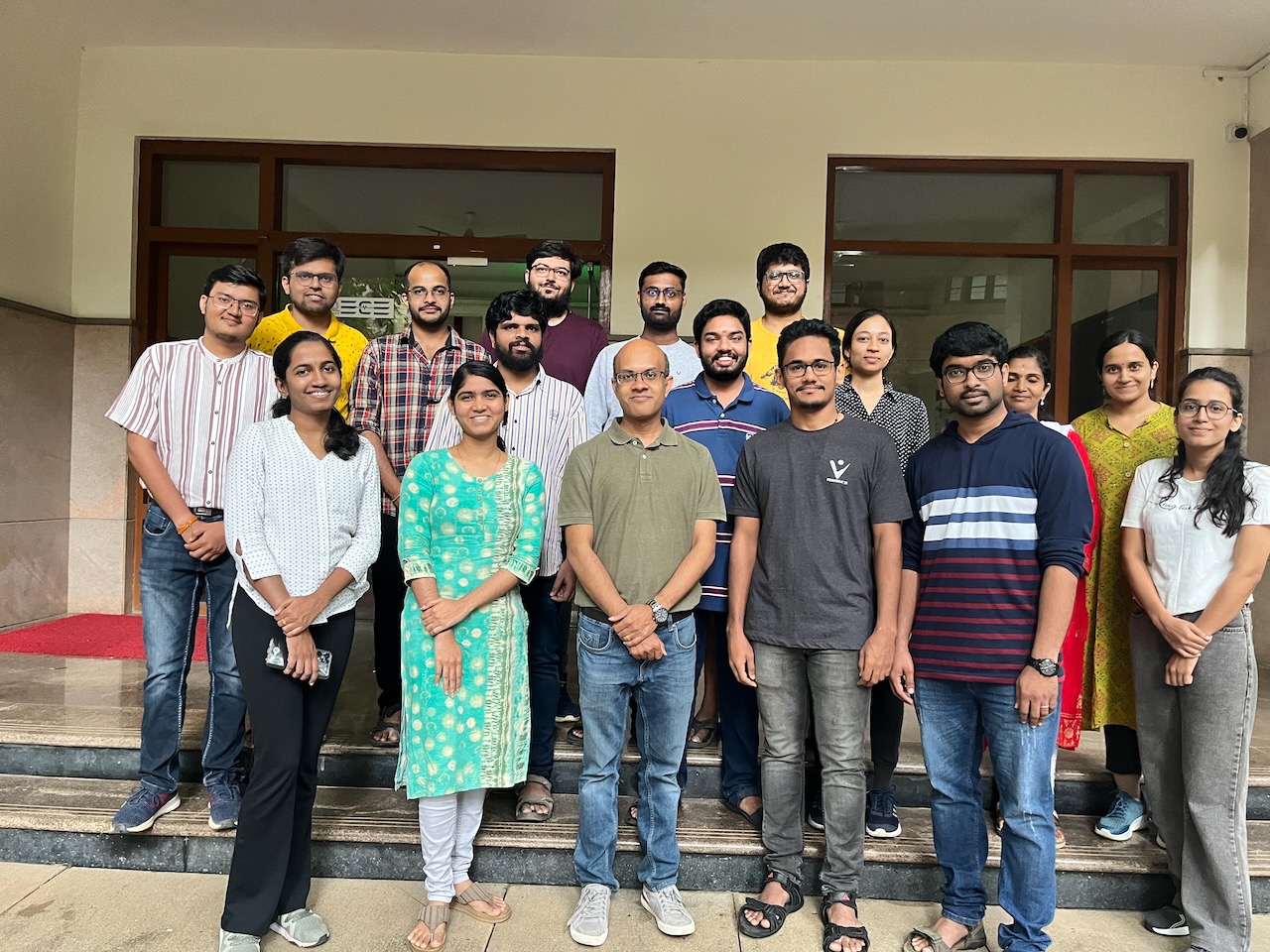 SIPL group photo in the lab, 2023